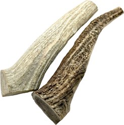 The Treat Shack 8 to 9-in Whole Elk Antler Dog Treats, X-Large, 2 count