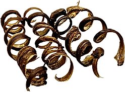 The Treat Shack 8-in Pork Pizzle Springs Natural Dog Chew Treats, 3 count