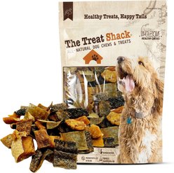 The Treat Shack All-Natural Salmon Human-Grade Jerky Brittle Freeze-Dried Dog Treats, 3-oz bag