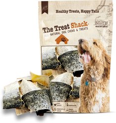 The Treat Shack All-Natural Salmon Skins Human-Grade Freeze-Dried Dog Treats, 3-oz bag