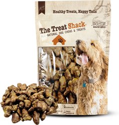 The Treat Shack Freeze-Dried Chicken Hearts Dog Treat, 1-lb bag