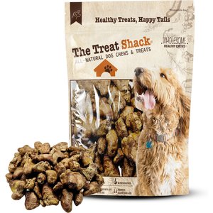 The Treat Shack Freeze-Dried Chicken Hearts Dog Treat, 1-lb bag