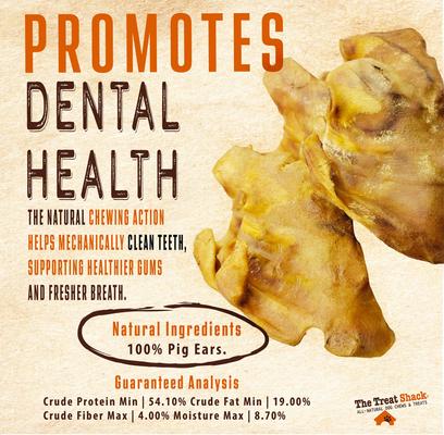 Show full view: The Treat Shack Jumbo Whole Natural Pig Ears Dog Treat, 25 count slide 6 of 11