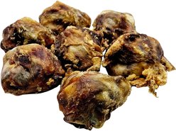 The Treat Shack Meaty Beef Knee Cap Bone Natural Dog Chew Treats, 2 count