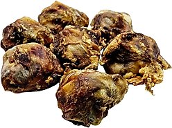 The Treat Shack Meaty Beef Knee Cap Bone Natural Dog Chew Treats, 4 count