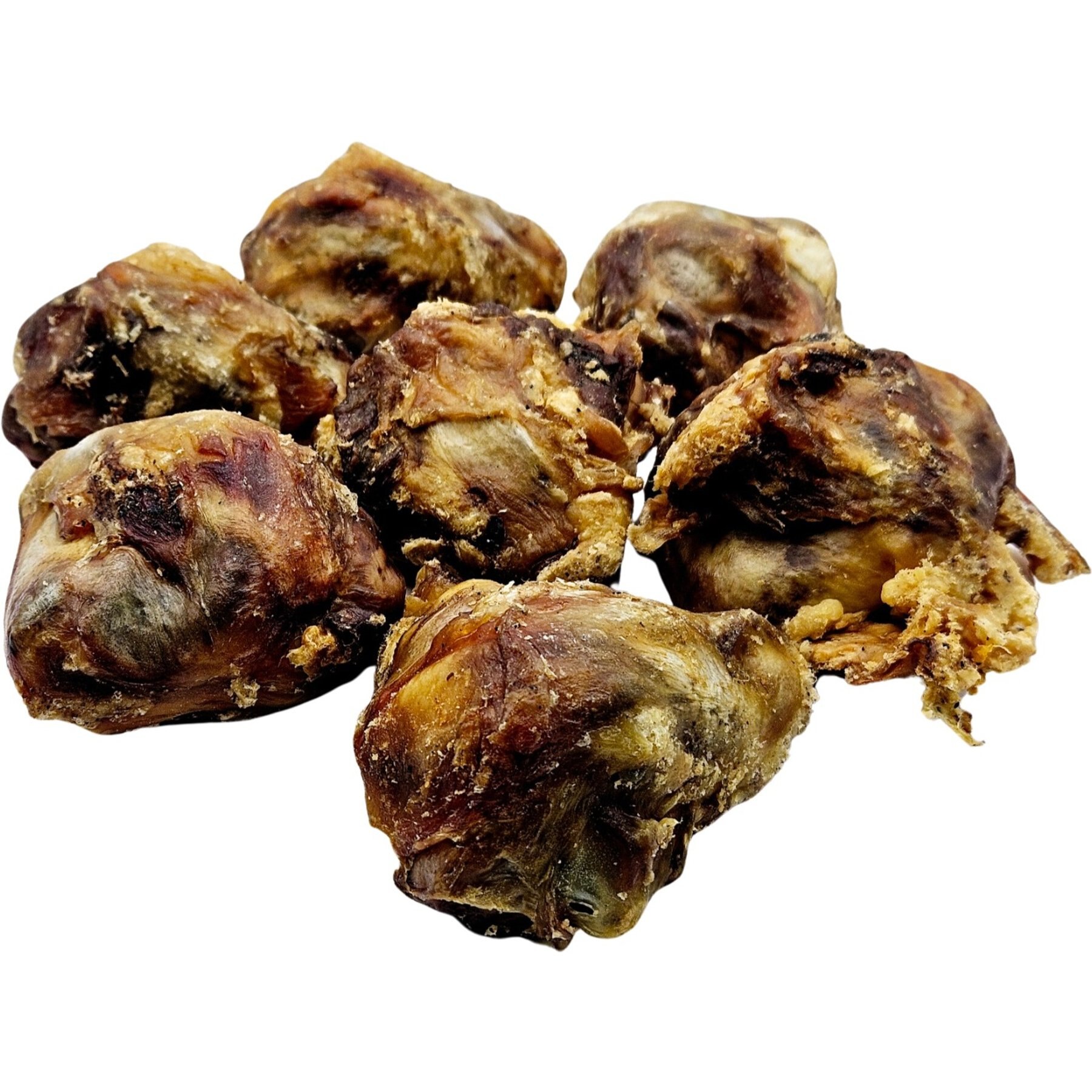 The Treat Shack Meaty Beef Knee Cap Bone Natural Dog Chew Treats, 4 count