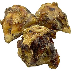The Treat Shack Meaty Beef Knee Cap Bone Natural Dog Chew Treats, 4 count