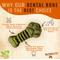 Show in main carousel: The Treat Shack Medium/Large Paw Bone Shaped Dental Mint Flavored Dog Treat, 0.5-lb bag slide 6 of 10
