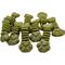 Show in main carousel: The Treat Shack Medium/Large Paw Bone Shaped Dental Mint Flavored Dog Treat, 0.5-lb bag slide 8 of 10