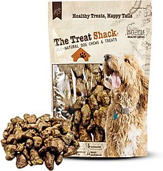 The Treat Shack Single Ingredient Chicken Hearts Freeze-Dried Dog & Cat Treats, 8-oz bag