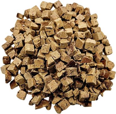 Show full view: The Treat Shack Single Ingredient Lamb Liver Freeze-Dried Dog & Cat Treats, 4-oz bag slide 3 of 10