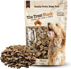 The Treat Shack Single Ingredient Lamb Liver Freeze-Dried Dog & Cat Treats, 8-oz bag