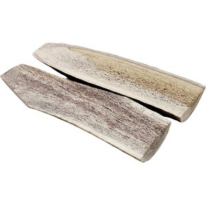 The Treat Shack Split Naturally Shed 4 to 5-in Elk Antler Dog Treats, Small, 2 count