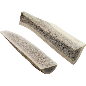 The Treat Shack Split Naturally Shed 5 to 6-in Elk Antler Dog Treats, Medium, 2 count