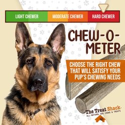 The Treat Shack Whole Naturally Shed 5-in Deer Antler Dog Treats, Small, 2 count slide 2 of 8