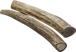The Treat Shack Whole Naturally Shed 6-in Deer Antler Dog Treats, Medium, 2 count