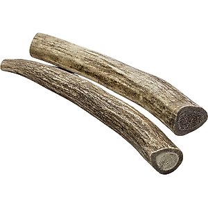 The Treat Shack Whole Naturally Shed 6-in Deer Antler Dog Treats, Medium, 2 count
