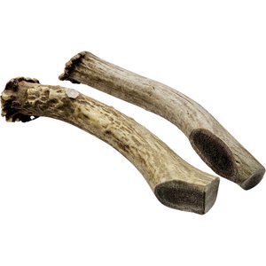 The Treat Shack Whole Naturally Shed 7-in Deer Antler Dog Treats, Large, 2 count