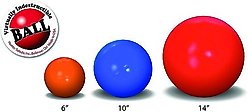 The Virtually Indestructible Ball Dog Toy, Color Varies, 10-in slide 2 of 5