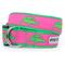 Show in main carousel: The Worthy Dog Alligators Dog Collar, Pink, Small: 8 to 14-in neck, 5/8-in wide slide 1 of 3
