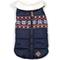 Show in main carousel: The Worthy Dog Aspen Puffer Dog Coat, Navy, Medium slide 1 of 3
