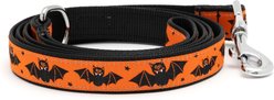The Worthy Dog Batty Lead Standard Dog Leash, Orange, Small: 5-ft long, 5/8-in wide