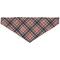 Show in main carousel: The Worthy Dog Bias Plaid Dog Bandana, Tan, Small slide 1 of 2