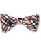 Show in main carousel: The Worthy Dog Bias Plaid Dog Bow Tie, Tan, Small slide 1 of 3