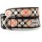 Show in main carousel: The Worthy Dog Bias Plaid Dog Collar, Tan, X-Small: 5 to 11-in neck, 1/2-in wide slide 1 of 4