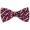 Show in main carousel: The Worthy Dog Bias Stars & Stripes Dog Bow Tie, Large slide 1 of 5