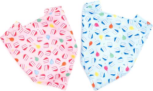 Show full view: The Worthy Dog Birthday Boy Dog Bandana, Blue, Large slide 4 of 4