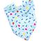 Show in main carousel: The Worthy Dog Birthday Boy Dog Bandana, Blue, Small slide 3 of 4