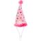 Show in main carousel: The Worthy Dog Birthday Dog Party Hat, Pink, Large slide 1 of 5