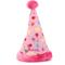 Show in main carousel: The Worthy Dog Birthday Dog Party Hat, Pink, Large slide 4 of 5