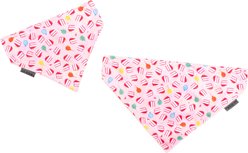 The Worthy Dog Birthday Girl Dog Bandana, Pink, Large slide 2 of 4