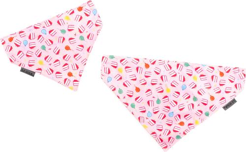 Show full view: The Worthy Dog Birthday Girl Dog Bandana, Pink, Large slide 2 of 4