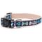 Show in main carousel: The Worthy Dog Bow Ties Dog Collar, Navy, Medium: 11 to 17-in neck, 1-in wide slide 4 of 4