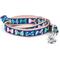 Show in main carousel: The Worthy Dog Bow Ties Lead Dog Leash, Navy, Small: 5-ft long, 5/8-in wide slide 1 of 1