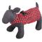 Show in main carousel: The Worthy Dog Buffalo Plaid Dog Dress, Red/Black, Small slide 2 of 3