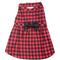 Show in main carousel: The Worthy Dog Buffalo Plaid Dog Dress, Red/Black, XX-Large slide 1 of 4