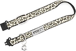 The Worthy Dog Cheetah Cat Collar, One Size: 9 to 11-in neck, 1/2-in wide, Tan slide 2 of 3