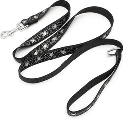 The Worthy Dog Creepy Crawler Lead Standard Dog Leash, Black, Large: 5-ft long, 1-in wide slide 2 of 3