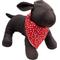 Show in main carousel: The Worthy Dog Valentine's Day Cupid Dog Bandana, Red, Small slide 4 of 4