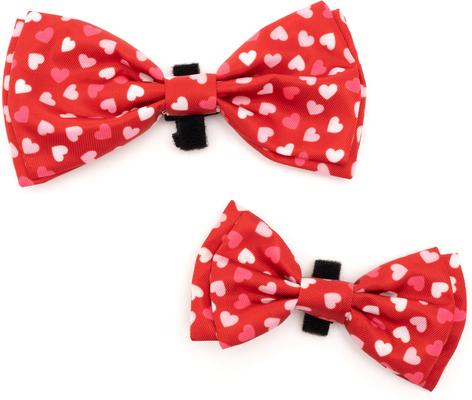 Show full view: The Worthy Dog Valentine's Day Cupid Dog Bow Tie, Red, Large slide 3 of 5