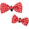 Show in main carousel: The Worthy Dog Valentine's Day Cupid Dog Bow Tie, Red, Small slide 3 of 5