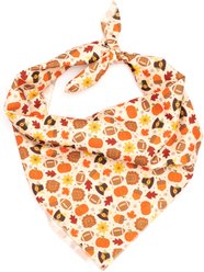 The Worthy Dog Fallelujah Dog Bandana, Beige, Large