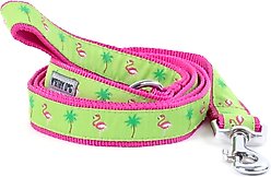 The Worthy Dog Flamingos Lead Dog Leash, Pink, Small: 5-ft long, 5/8-in wide