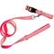 Show in main carousel: The Worthy Dog Fleurs Dog Collar, Pink, Medium: 11 to 17-in neck, 1-in wide slide 4 of 5