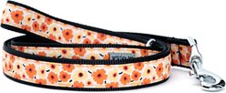 The Worthy Dog Fleurs Lead Dog Leash, Yellow, Large: 5-ft long, 1-in wide