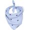 Show in main carousel: The Worthy Dog Gingham Whales Dog Bandana, Blue, Small slide 1 of 4